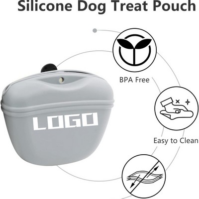 Silicone Waist Pouch Fanny Pack for Pet Training & Walking