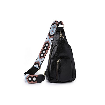 Soft Leather Vintage Crossbody Bag For Women