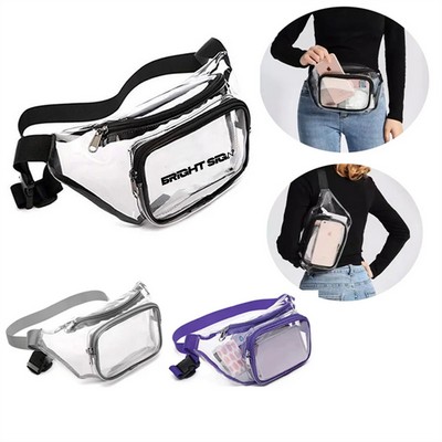 Clear PVC Outdoor Fanny Bag