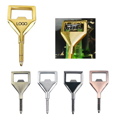 Key-shaped Metal Bottle Opener