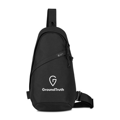 Renew Recycled rPET Sling Bag - Black