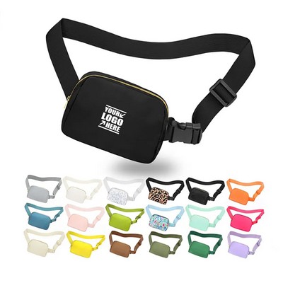 Crossbody Waist Fanny Pack Belt Bag With Adjustable Strap