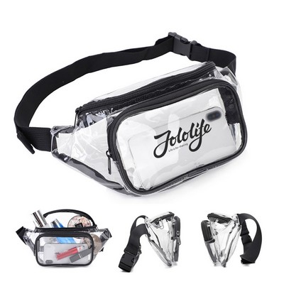 PVC Stadium Clear Fanny Pack