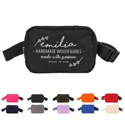 Nylon Waterproof Jogging Fanny Pack