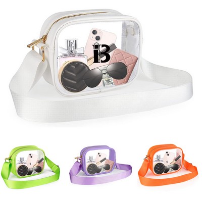 PVC Clear Crossbody Shoulder Bag