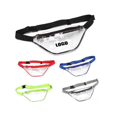 PVC Waterproof Sports Waist Bag with Adjustable Strap