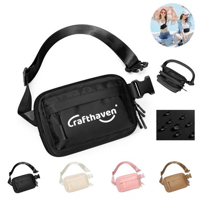 Water-resistant Crossbody Fanny Pack