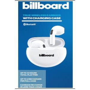 Billboard Tws Stereo Earbuds W/Long Stems