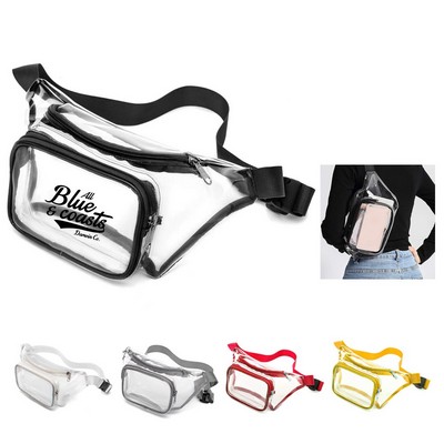 Clear Water-resistant Fanny Pack