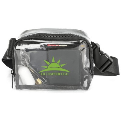 Clear Fanny Pack Belt Bag, Stadium Approved Waist Pack